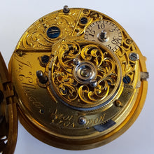 Load image into Gallery viewer, John Ellicott and George Micheal Moser pair cased cased gold half quarter repeater pocket watch (sold)