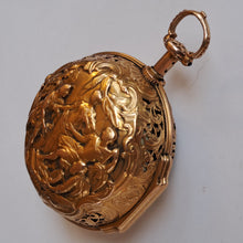 Load image into Gallery viewer, John Ellicott and George Micheal Moser pair cased cased gold half quarter repeater pocket watch (sold)