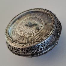 Load image into Gallery viewer, pre-hairspring verge pocket watch with self striking and alarm circa 1670 (sold)