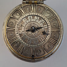 Load image into Gallery viewer, pre-hairspring verge pocket watch with self striking and alarm circa 1670 (sold)