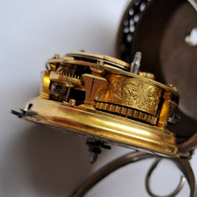 Load image into Gallery viewer, large fine verge fusee pocket watch with alarm circa 1710 (SOLD)