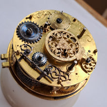 Load image into Gallery viewer, pre-hairspring verge pocket watch with self striking and alarm circa 1670 (sold)