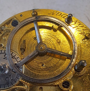 John Ellicott and George Micheal Moser pair cased cased gold half quarter repeater pocket watch (sold)