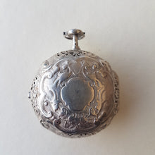 Load image into Gallery viewer, A silver pair cased quarter repeating silver pocket watch circa 1720 (sold out)