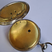 Load image into Gallery viewer, silver french quarter repeating verge pocket watch with jaquemarts or automaton (sold)