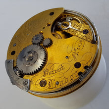 Load image into Gallery viewer, Nicole and Capt English lever movement with quarter repeater circa 1860 (sold)